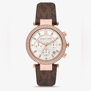 Michael Kors rose gold watch